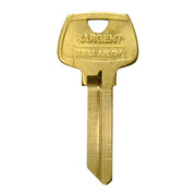 Sargent 6-Pin Keyblank, LA Keyway, Embossed Logo Only, 50 Pack 6275LA (50PK)